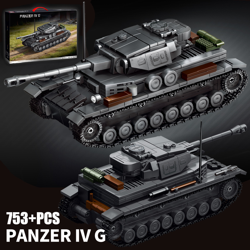 Lego Compatible Military Tank - Военный конструктор 1/35 масштаба Panzerkampfwagen IV