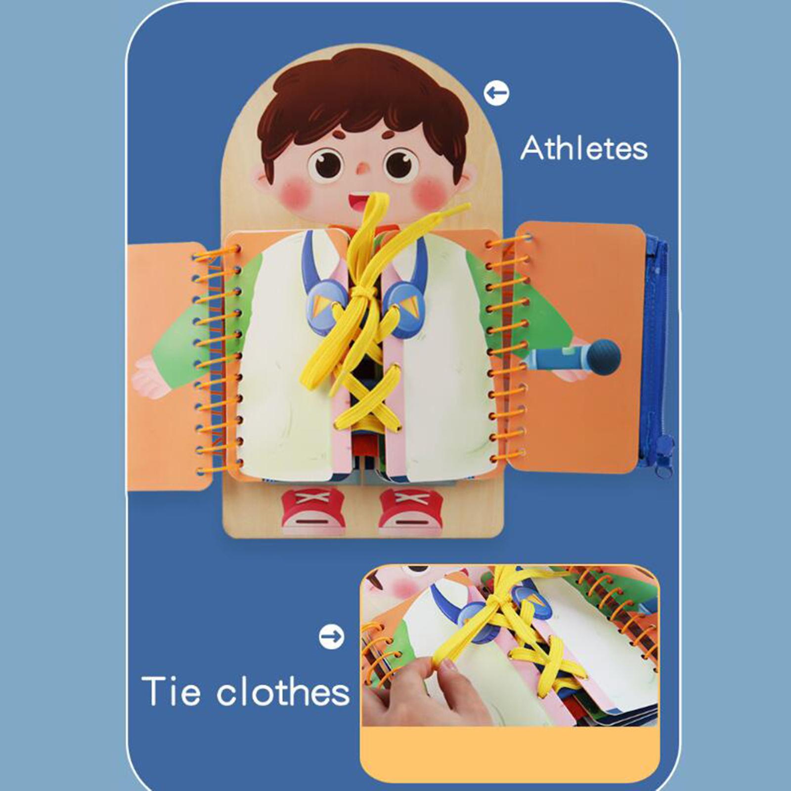 Montessori Wooden Busy Board Toddler - Деревянная развивающая доска Монтессори для малышей,