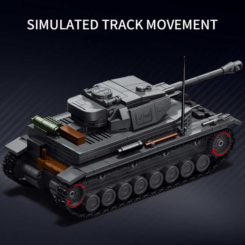 Военный конструктор 1/35 масшт – обзор и цена Lego Compatible Military Tank
