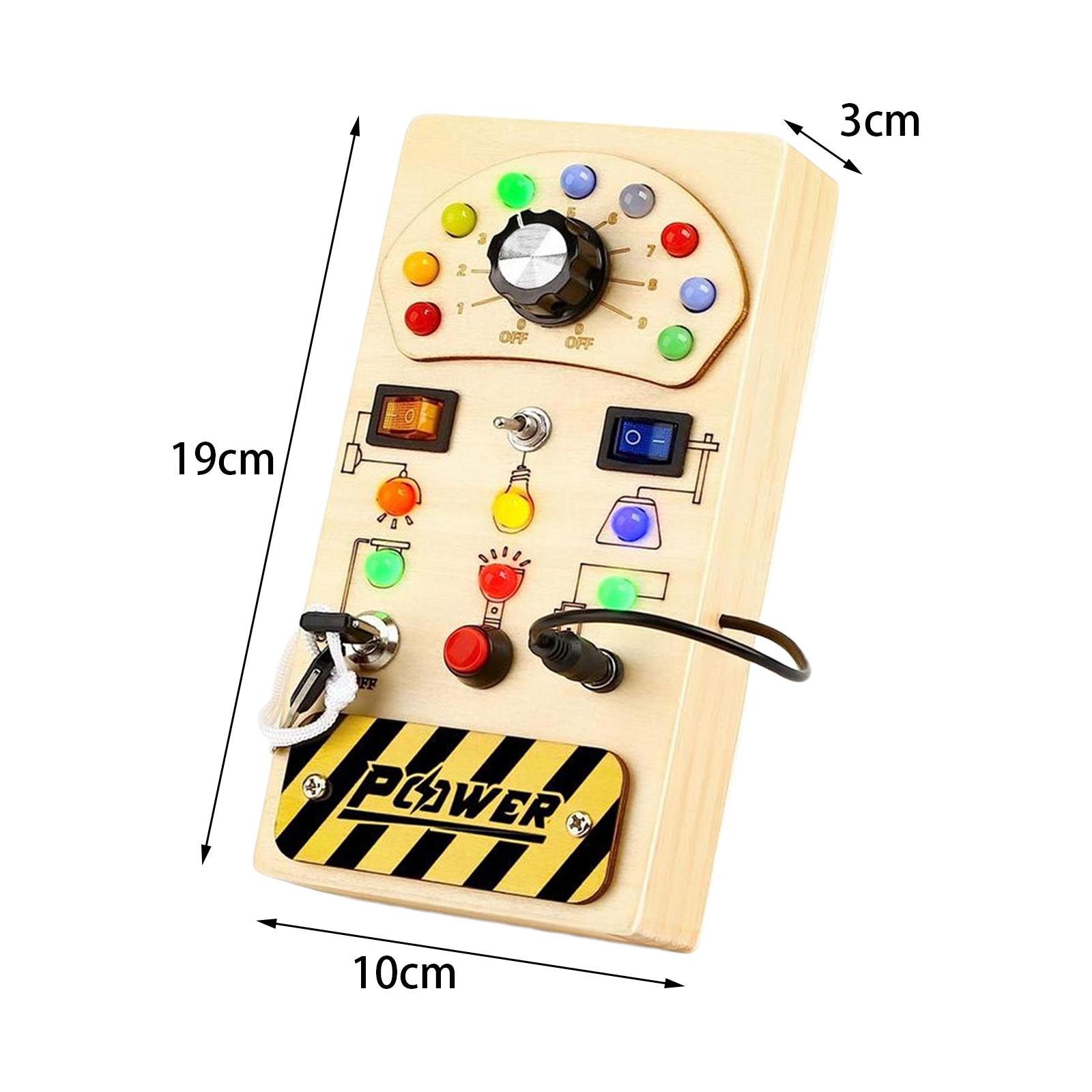 Деревянная развивающая панель  – обзор и цена Montessori Wooden Busy Board Toddler