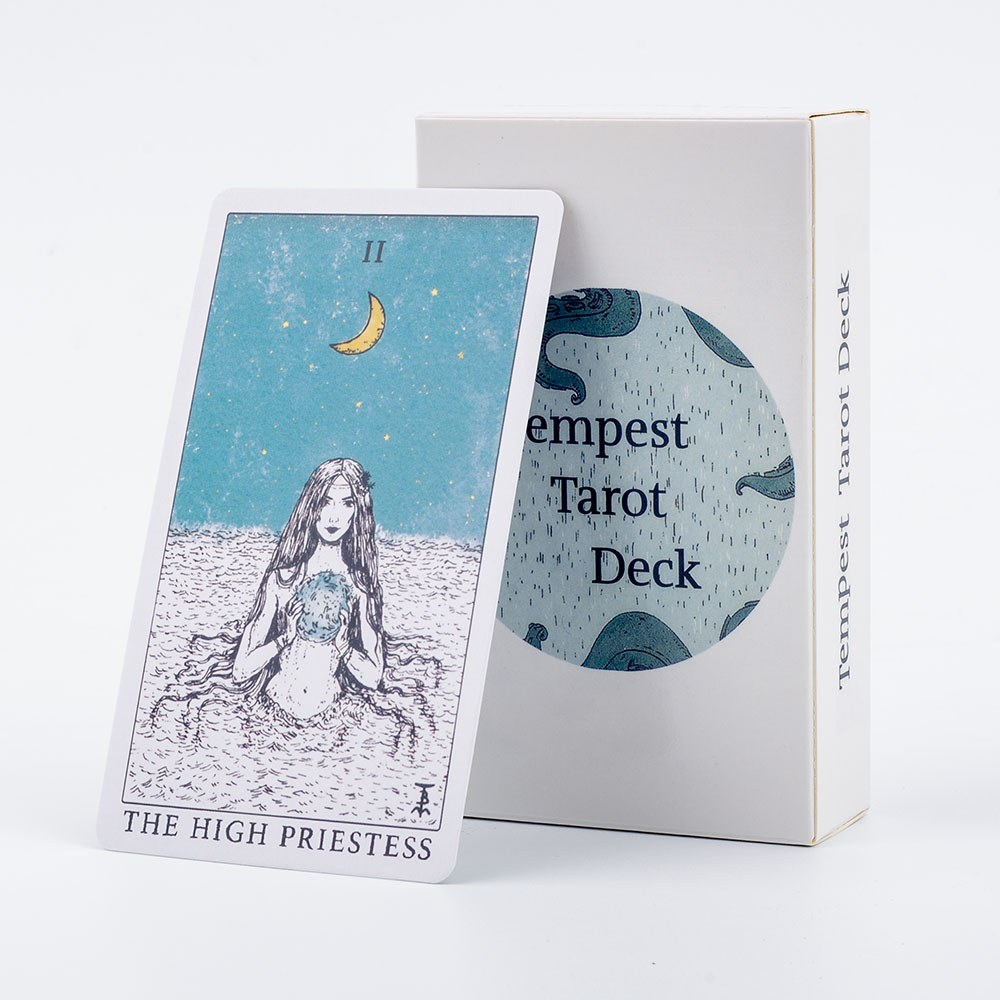 Тематический океан Tempest Тар – обзор и цена Tarot Cards Deck With Guidebook